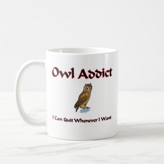 Owl Addict Koffiemok (Links)