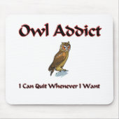 Owl Addict Muismat (Voorkant)