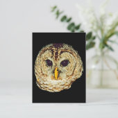 Owl Afbeelding Briefkaart (Staand voorkant)