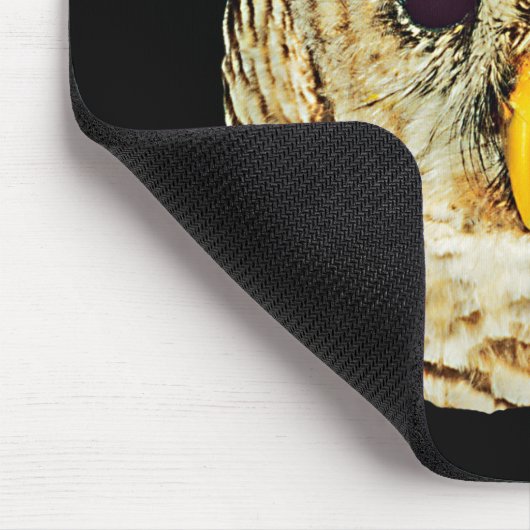 Owl Afbeelding Mousepad Muismat (Hoek)