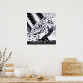 Owl Afbeelding Poster (Keuken)