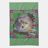 Owl-alishush Theedoek (Verticaal)