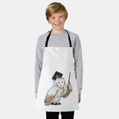 Owl als leraar met wijzer schort (Gedragen)