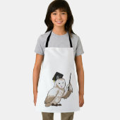 Owl als leraar met wijzer schort (Insitu)