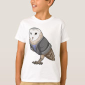 Owl als secretaris t-shirt (Voorkant)