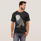 Owl als secretaris t-shirt (Voorkant volledig)