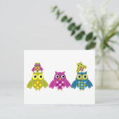Owl Altijd van je houden Briefkaart (Staand voorkant)
