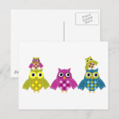Owl Altijd van je houden Briefkaart (Voorkant / Achterkant)