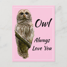 Owl Altijd van je houden Briefkaart