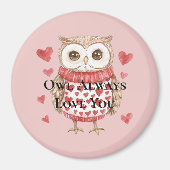 Owl Altijd van je houden Magneet (Voorkant)