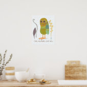 Owl Altijd van je houden Poster (Keuken)