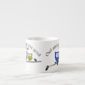 Owl altijd van je houden, schattige Owls Espresso  Kop (Voorkant)