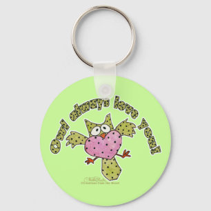 Owl altijd van je houden! sleutelhanger