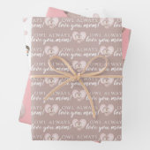 Owl Altijd van je moeder die papierbladen pakt Inpakpapier Vel (In situ)