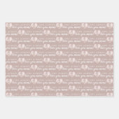 Owl Altijd van je moeder die papierbladen pakt Inpakpapier Vel (Voorkant)