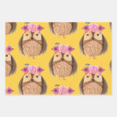Owl Altijd van je papierbladen. Inpakpapier Vel (Voorkant 2)