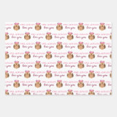 Owl Altijd van je papierbladen. Inpakpapier Vel (Voorkant)