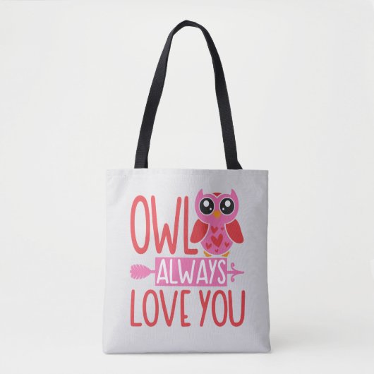 Owl Always Love You Canvas tas (Voorkant)