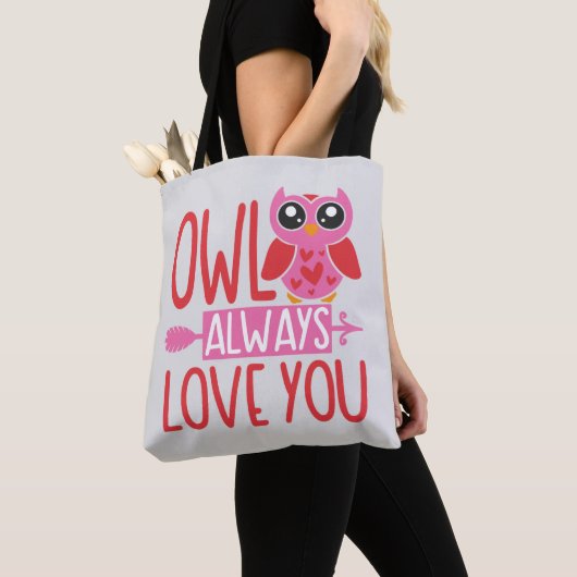 Owl Always Love You Canvas tas (Dichtbij)