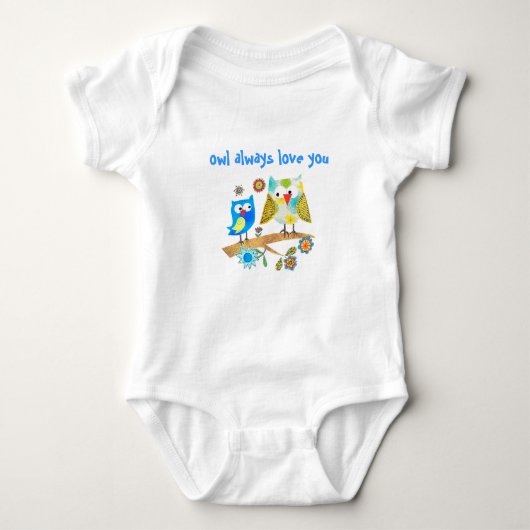 Owl Always Love You-Cute Infants & Toddlers Shirt (Voorkant)