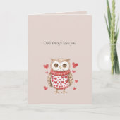 Owl Always Love You Kaart (Voorkant)