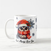 Owl Always Love You Kerstmis Mok (Links)