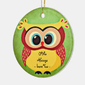 Owl Always Love You Ornament Round (Links)