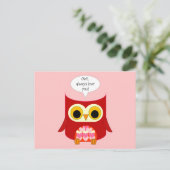 Owl Always Love You Post Kaart (Staand voorkant)