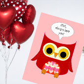 Owl Always Love You Valentijnsdag Kaart
