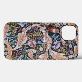 Owl and Flowers, William Morris Case-Mate iPhone Case (Achterkant (horizontaal))