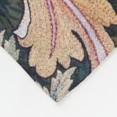 Owl and Flowers, William Morris Fleece Deken (Hoek)