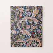 Owl and Flowers, William Morris Legpuzzel (Verticaal)