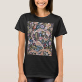 Owl and Flowers, William Morris T-shirt (Voorkant)