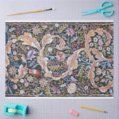 Owl and Flowers, William Morris Tissuepapier (Craft)