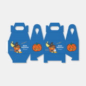 Owl and Pumpkin Kinder Personalized Halloween Bedankdoosjes (Uitgevouwen)