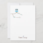 Owl Announcement Aankondiging (Achterkant)