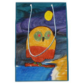 Owl "Art by Kids" Medium Cadeauzakje (Voorkant)