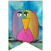 Owl "Art by Kids" Vlaggetjes (Eerste vlag)