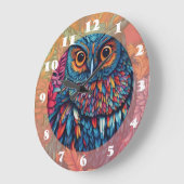 Owl Art Drawing Grote Klok (Hoek)