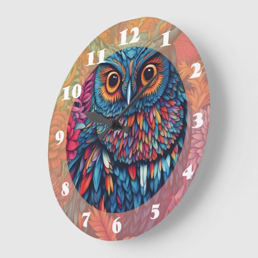 Owl Art Drawing Grote Klok (Hoek)