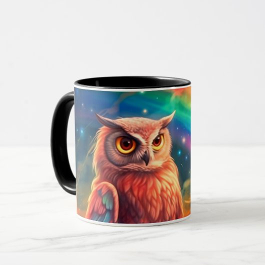 Owl Art Mok (Voorkant links)