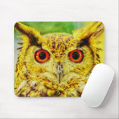 Owl Art Muismat (Met muis)