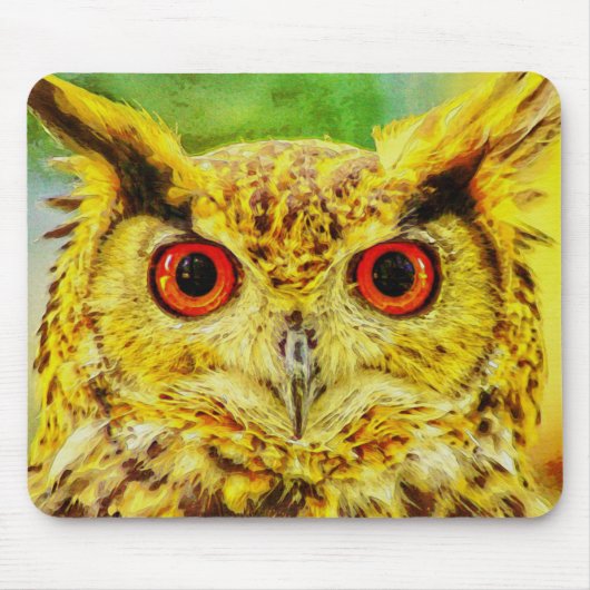 Owl Art Muismat (Voorkant)