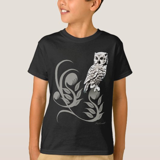 Owl Art Shirten T-shirt (Voorkant)