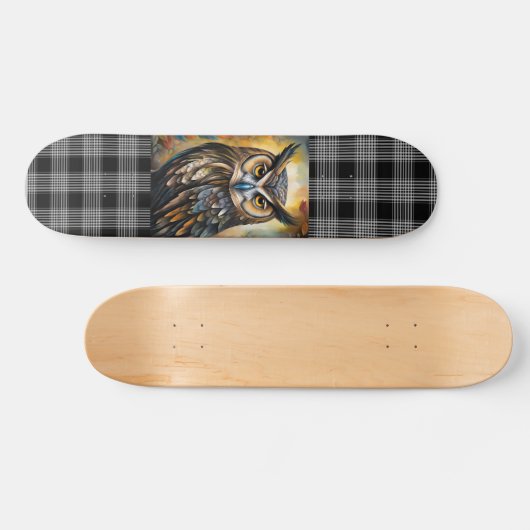 OWL ART Skateboard Deck (Horizontaal)