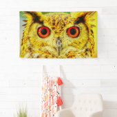 Owl Art Spandoek (Insitu)