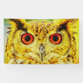 Owl Art Spandoek (Horizontaal)