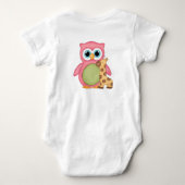 Owl Baby Creeper Romper (Achterkant)
