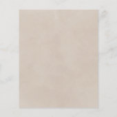 Owl Baby Shower Boy  (Achterkant)