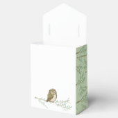 Owl Baby shower Woodland Bedankdoosjes (Geopend)